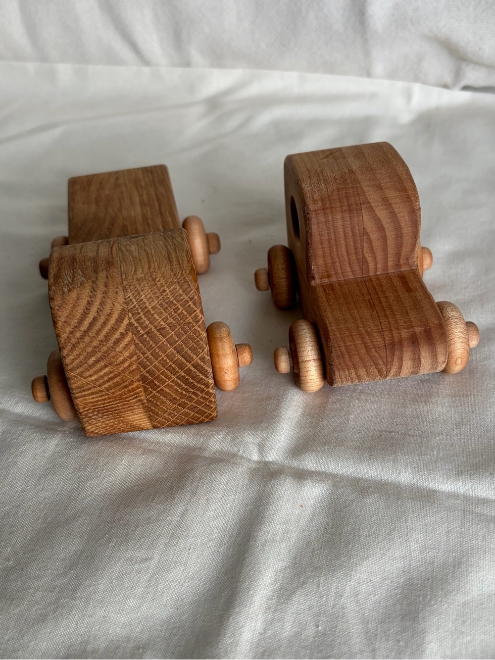 Vintage Style Wood Car Toys/ Nursery Decor set of 2 - Picture 5 of 7